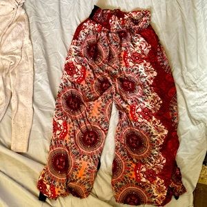 Boho pants from Costa Rica